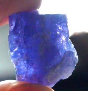 29.90 ct GENUINE MINE ROUGH UNHEATED UNCUT TANZANITE FROM TANZANIA - Picture 1 of 15