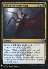 Magic The Gathering MTG Mystery Pack Card Call of the Nightwing
