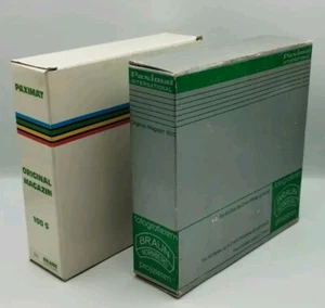 2 X Braun Paximat 35mm Rotary Round Slide M Each Holds 100 Slides - Picture 1 of 9