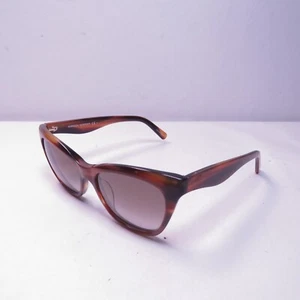Rebecca Minkoff Lark 1/S Havana Horn Brown Gradient Sunglasses 54-17-140 - Picture 1 of 10