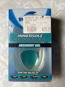 Recovery Gel Heel Cup Set Pair Innersole Technology New Adults Unisex Clear - Picture 1 of 2