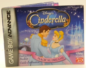 Game Boy Advance -Disney`s CINDERELLA - Manual ONLY - Nice Clean Condition - - Picture 1 of 2