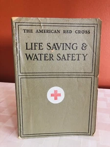 Vintage 1937 The American Red Cross Life Saving & Water Safety - Picture 1 of 9