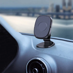 360° Car Mount Cradle Magnetic Holder Stand For Mobile Phone GPS - Foto 1 di 12