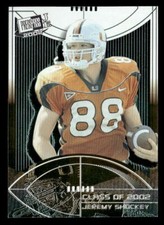 Jeremy Shockey 2002 Press Pass JE Class of 2002  Card #CL8 Miami Hurricanes