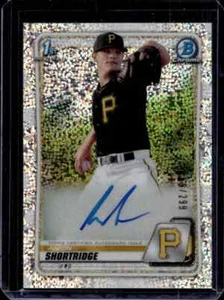 2020 Bowman Aaron Shortridge Chrome Prospect Auto Speckle Refractor 124/299 - Bild 1 von 1