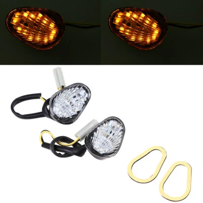 СВЕТОДИОДНЫЙ УКАЗАТЕЛЬ ПОВОРОТА ЛАМПА ЗАПОДЛИЦО КРЕПЛЕНИЕ ДЛЯ 2004-2006 YAMAHA YZF R1 R6S 12V - Изображение 1 из 4