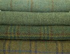HAND DYED RUG HOOKING WOOL Mill-Dyed ~ "FOR EVER GREEN" (4-pc. collection)