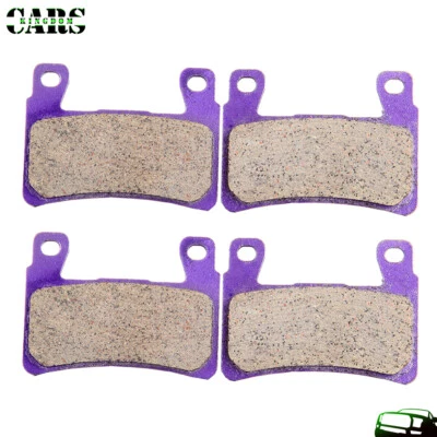 Pastillas de freno delanteras de fibra de carbono para 2001 2002 2003 2004 2005 06 HONDA CBR 600 F4i Foto 1 de 4