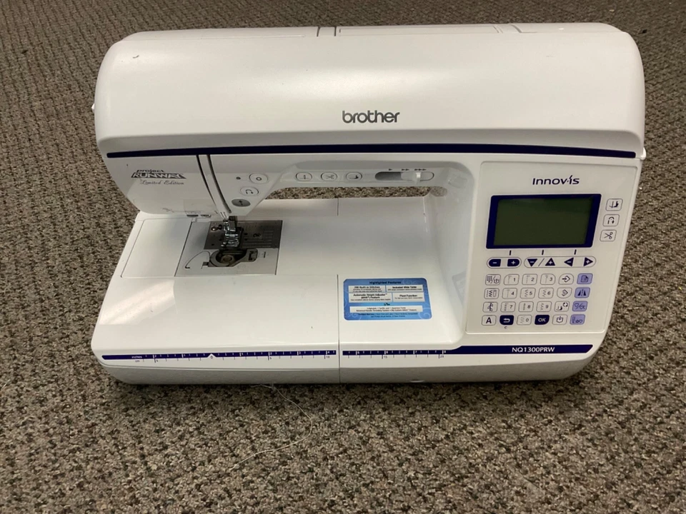 Brother NQ1300PRW Computerized Home Sewing Machine for Parts or Repair - Image 1 of 4