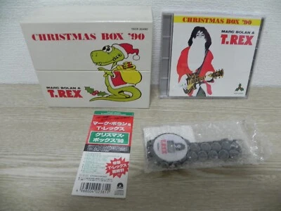 Marc Bolan & T.Rex - Christmas Box '90 JAPAN CD BOX SET + OBI + WATCH - Image 1 of 2