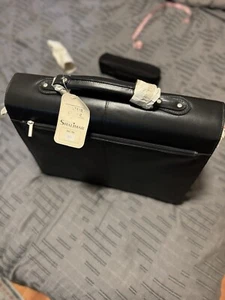 SHALIMAR BUSINESS LEATHER BAG (MADE IN GERMANY) 16 inch wide - Picture 1 of 17