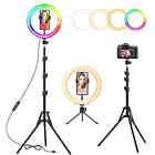 Ring Light with Tripod Stand & Phone Holder - 10 inch Selfie LED Ringlight