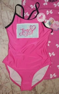 NEW Jojo Siwa One Piece Flip Sequins Bathing Swim Suit XS - Picture 1 of 4