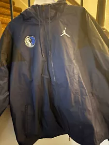 DALLAS MAVERICKS NIKE JORDAN FULL-ZIP RAIN JACKET Size 3XL BNWT RETAIL $180 - Picture 1 of 4