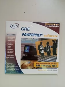 ETS GRE POWERPREP Software Test Preparation For The GRE General Test Version 3.1 - Picture 1 of 24