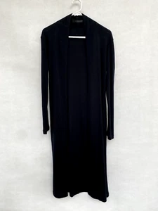✨ George Australia 100% Wool Long Sleeve Longline Open Cardigan Jumper Size 10 - Bild 1 von 4