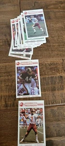 1985 REDSKINS COMMANDERS POLICE SAFETY 16 CARD SET MONK GREEN THEISMANN RIGGINS - Picture 1 of 1
