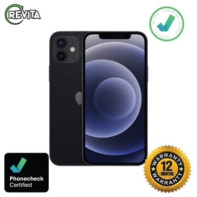 APPLE IPHONE 12 256GB - RICONDIZIONATO ECCELLENTE 100% - NERO - Immagine 1 di 4