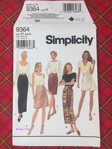 Simplicity 9364 Misses' Skirt Siz H 6 8 10 skirts Sewing Pattern - Picture 1 of 3