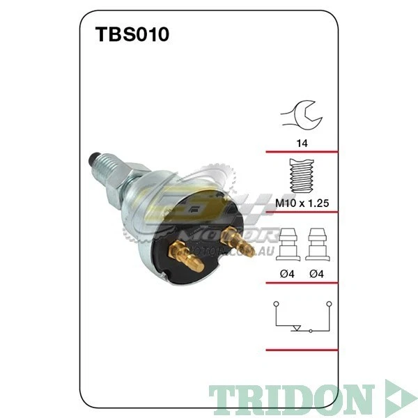 TRIDON STOP LIGHT SWITCH FOR Suzuki MightyBoy 07/85-10/88 0.5L(F5A) 6V - Image 1 of 1