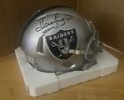 Signed Howie Long Raiders Mini Helmet Authentic COA