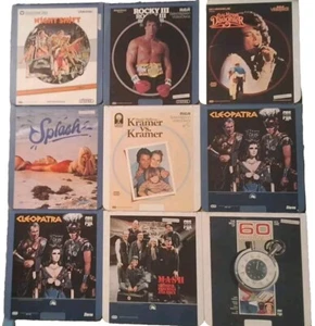 CED MOVIE DISCS For $3 You Choose See Pics. Stallone ~ Travolta ~ Eastwood - Picture 1 of 5