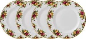 Royal Albert Old Country Roses Plate Set, 27 cm Diameter, Multicolour - Picture 1 of 6