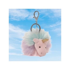 Gund🦄Einhorn🌈Regenbogen💨Pom Poof🔑Rucksack Clip Schlüsselanhänger 4059351 3x3x4"🆕Neu mit Etikett🆓📬 - Bild 1 von 24