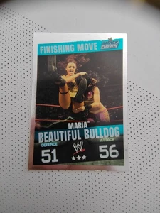 Maria Beautifull Bulldog  Carte Catch Slam Attax Evolution 2008 - Imagen 1 de 3