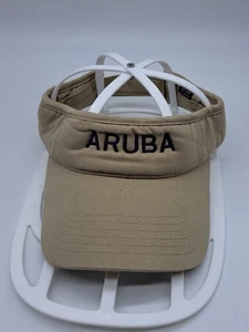 Aruba Visiera Regolabile Beige Taglia Unica Vacanza - Foto 1 di 8