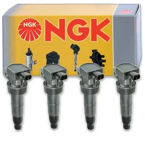 4 pcs NGK Ignition Coil for 2007-2008 Kia Rondo 2.4L L4 - Spark Plug Tune Up vt - Picture 1 of 5