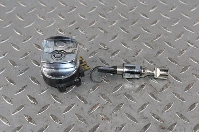 00-06 Heritage Softail Classic Ignition Cylinder Switch W/ Key Steering Lock WTY Foto 1 de 4