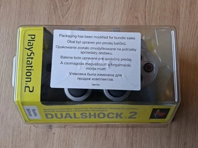 Manette Sony PlayStation PS2 silver argent | NEUVE dans son emballage d'origine scellée SCPH originale - Photo 1/4