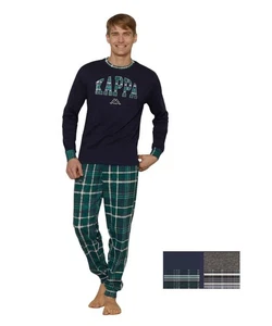 Pigiama uomo in jersey di cotone caldo Kappa KMW25014 - Picture 1 of 1