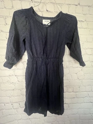 Girls Old Navy Dark Blue Dress Size S - Image 1 of 3