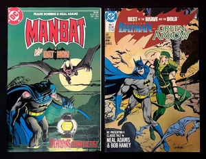 Man-Bat #1 Vs. Batman 1984 + Best of Brave & the Bold #1 1988 Hi-Grade Neal Adams - Bild 1 von 4