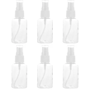 6 Pcs Tube Bottle with Lid Travel Skincare Bottles 50ml Containers - Picture 1 of 11