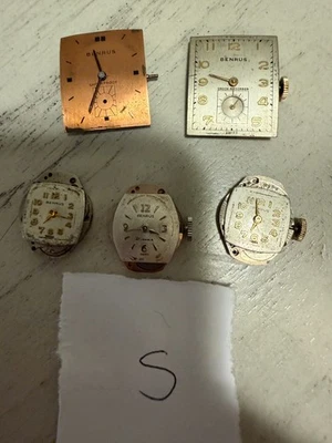 Reloj Benrus mov't Lote de 5 Foto 1 de 2