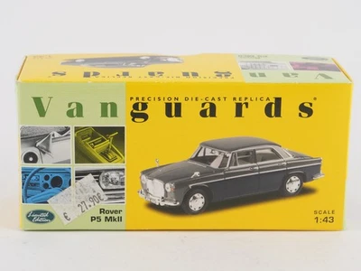 Vanguards 1/43 Rover P5 MKII Grigio Marino - Immagine 1 di 4