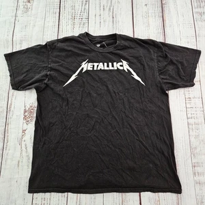 Metallica Black Short Sleeve Cotton T-Shirt Men's 2XL - Picture 1 of 6