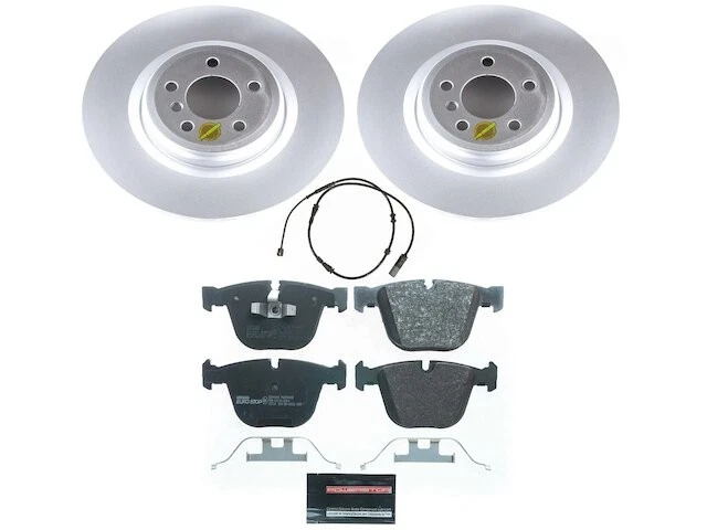 Rear Brake Pad and Rotor Kit For 2010-2015 BMW 760Li 2011 2012 2013 2014 NV897BC - Image 1 of 1