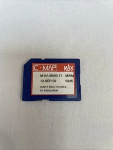 C-Map MAX Navigation Card Costa Rica To Chile To Falklands M-SA-M500.11 - Foto 1 di 3
