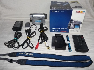 Sony PAL DCR-HC96E MiniDv Mini Dv Kamera Camcorder Videorecorder Player Videoübertragung - Bild 1 von 4