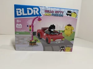 BLDR Hello Kitty Badtz-Maru’s Convertible Set 145 PCS | Sanrio Pompompurin Car - Picture 1 of 5
