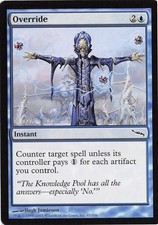 Override *PLAYSET* Magic MtG x4 Mirrodin SP