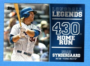 2018 Topps Longball Legends #LL34 Noah Syndergaard Mets - Picture 1 of 1