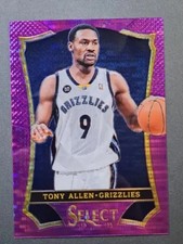 2013-14 Select Tony Allen #77 Purple Prizm Pulsar Refractor SP Serial /99