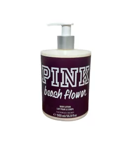 Victoria's Secret Pink Beach Flower Body Lotion 16.9 oz Brand New Discontinued - Picture 1 of 7