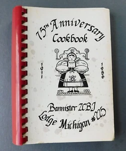 Vintage Czech Cookbook 75th Anniversary Bannister Michigan 1986, 274 pages - Imagen 1 de 2